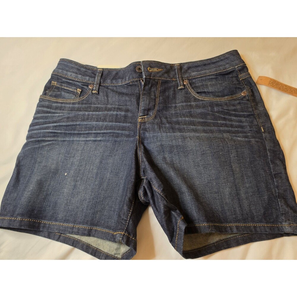 Sonoma Goods for Life Women's Mid Rise Stretch Denim Jean Shorts Size 6